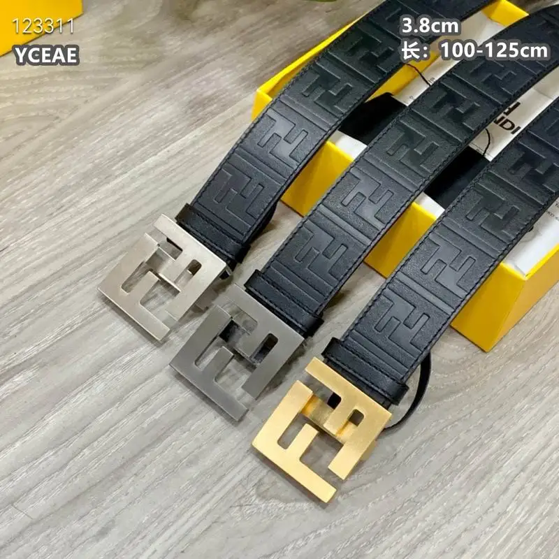 Fendi belt 38mmX100-125cm  8L27